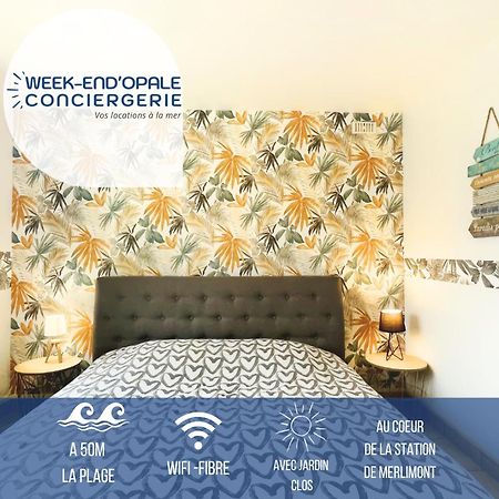 Appartement A Quelques Pas De La Plage Avec Jardin メルリモン・プラージュ エクステリア 写真