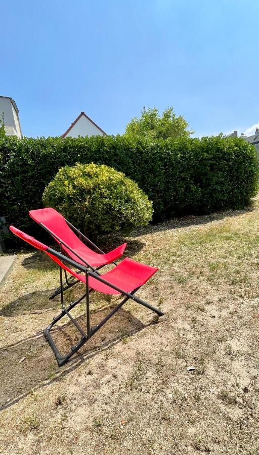 Appartement A Quelques Pas De La Plage Avec Jardin メルリモン・プラージュ エクステリア 写真