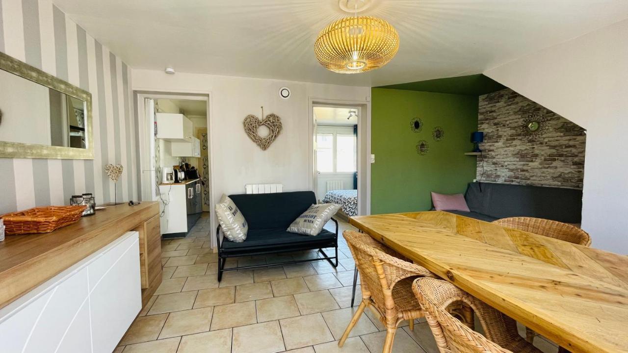 Appartement A Quelques Pas De La Plage Avec Jardin メルリモン・プラージュ エクステリア 写真