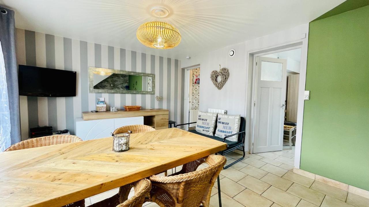 Appartement A Quelques Pas De La Plage Avec Jardin メルリモン・プラージュ エクステリア 写真