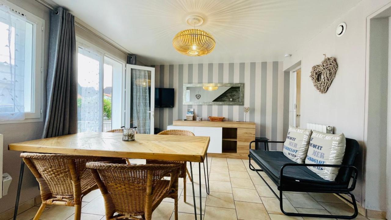 Appartement A Quelques Pas De La Plage Avec Jardin メルリモン・プラージュ エクステリア 写真