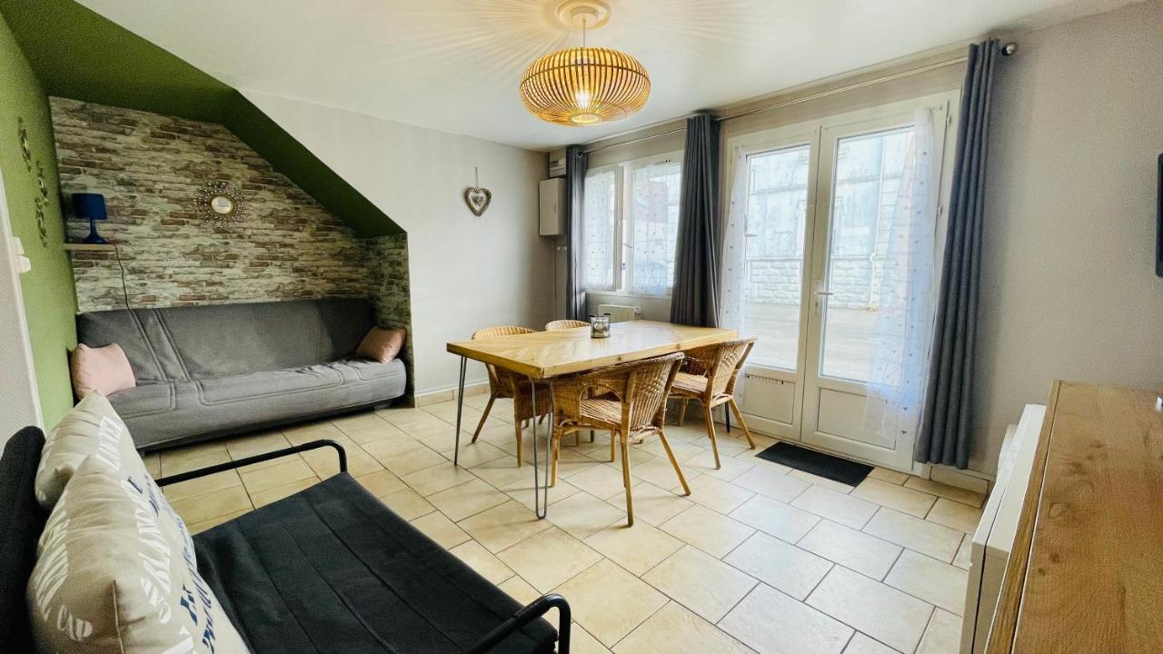 Appartement A Quelques Pas De La Plage Avec Jardin メルリモン・プラージュ エクステリア 写真